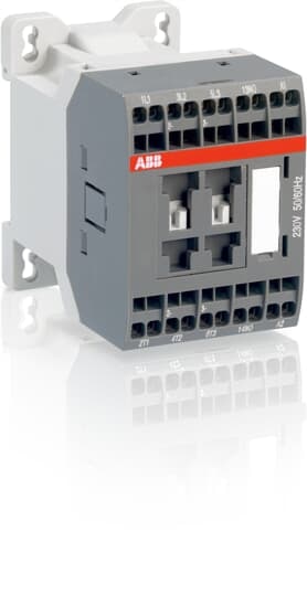 ABB AS093010S20 AS09 contactors are mainly used for controlling 3-phase motors and generally for controlling power circuits up to 690 V AC or 220 V DC. They are mainly used for controlling 3-phase motors, non-inductive or slightly inductive loads. The AS..S contactors are the spring terminal version of the AS... range. The AS... series 1-stack 3-pole contactors are of the block type design. - Main poles and auxiliary contact blocks: 3 main poles, 1 built-in auxiliary contact, front-mounted add-on auxiliary contact blocks (mechanically-linked auxiliary contacts compliant with Annex L of IEC 60947-5-1. N.C. mirror contacts compliant with Annex F of IEC 60947-4-1) - Control circuit: AC operated with laminated magnet circuit - Accessories: a wide range of accessories is available.