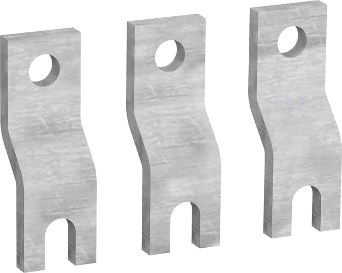 ABB BEA300T5 Busbar kit for connecting contactor to T-max type MCCB in a vertical mounting position