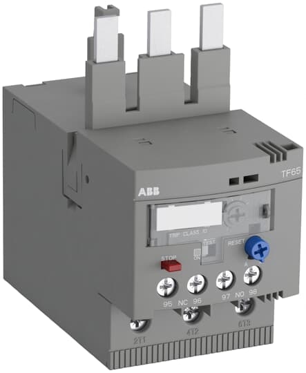 ABB TF6547 Efficient thermal overload relay for robust motor protection against overload and phase failures.