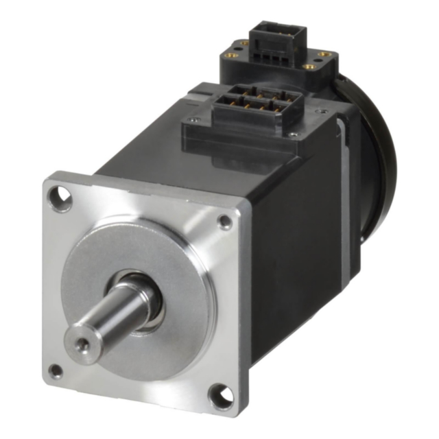 Omron R88M1M10030TS2 1S AC servo motor, 100 W, 230 VAC, 3000 rpm, 0.318 Nm, absolute encoder
