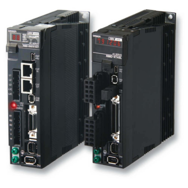Omron R88DKN10HECT G5 Series servo drive, EtherCAT type, 1000 W, 1~ 200 VAC