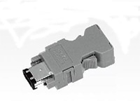 Omron R88ACN102A 1S motor connector (CNC) for 230 V, 1.5 to 3 kW and 400 V, 0.6 to 3 kW