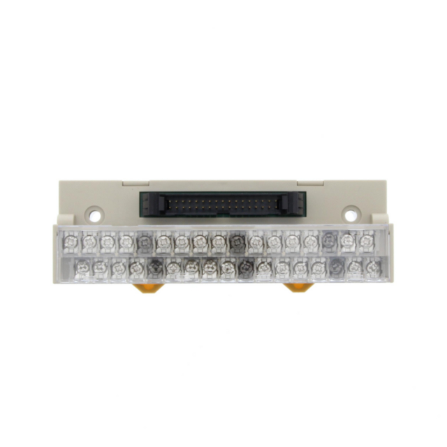 Omron XW2D34G6 General-purpose I/O terminal block, MIL34 socket, M3 captive screws, 34 points