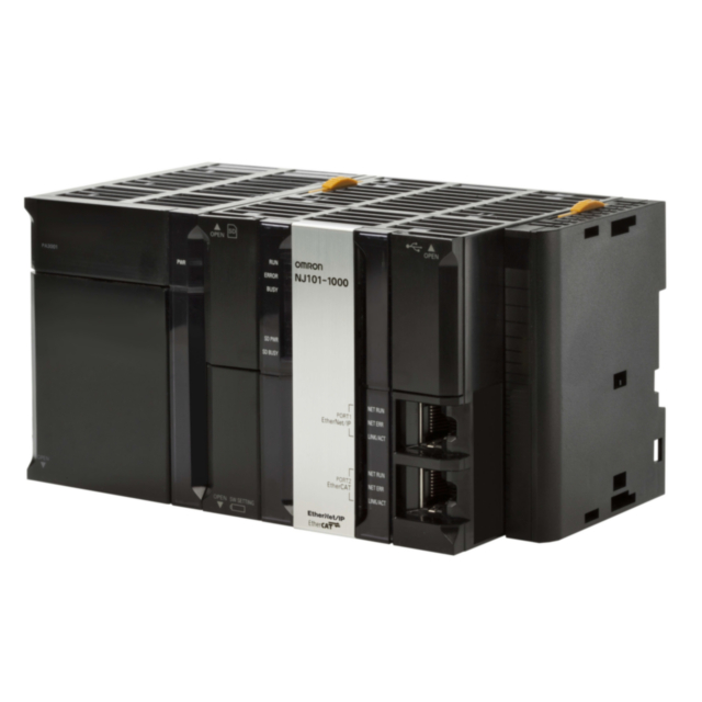 Omron NJ1011000 Sysmac NJ1 CPU, 3MB memory, built-in EtherCAT (2 servo axes, in total 64 EtherCAT nodes) and EtherNet/IP