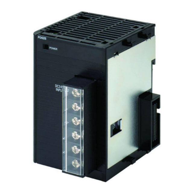 Omron CJ1WPD025 Power supply unit, 24 VDC, output capacity: 25 W