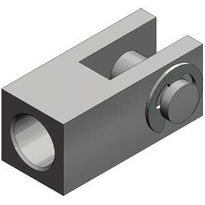 SMC NY125 SMC Round body cylinder Clevis mtg ncm125 150 (kit)