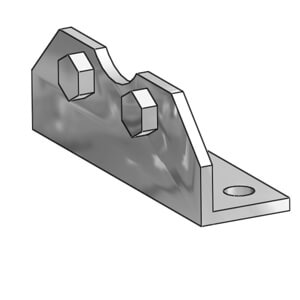 SMC CGE050SUS SMC Round body cylinder Pivot bracket