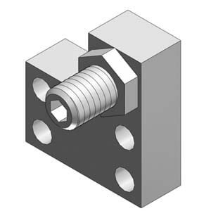 SMC MXQAS16X11 SMC Extend end Stroke adjuster Guided cylinder