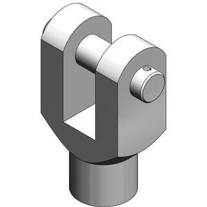 SMC Y040B SMC Round body cylinder Double knuckle for cm2