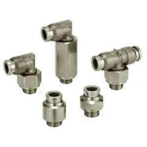 SMC KQB2H06G03 SMC Nickel plated brass Brass Fitting One-touch fitting