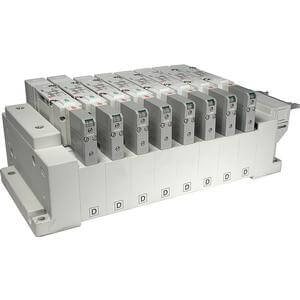 SMC SS5V410FD106BS02T SMC Ss5v 06 station manifold Tie-rod base 4/5 port solenoid valve