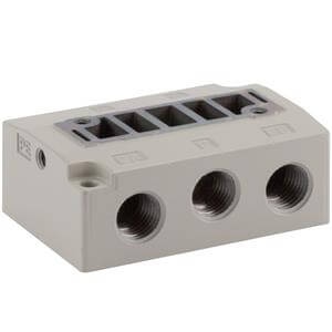 SMC SY9000271T SMC 3/8" nptf Subplate 4/5 port solenoid valve