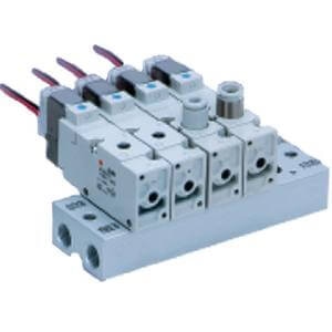 SMC VV3QZ3207C00T SMC Vqz300 body ported manifold 3 port solenoid valve