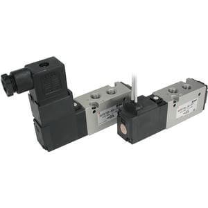 SMC VFS11203DZ01T SMC 4/5 port solenoid valve 5 port pilot operated valve