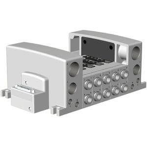 SMC VV5QC410203FD3 SMC Vqc manifold 4/5 port solenoid valve