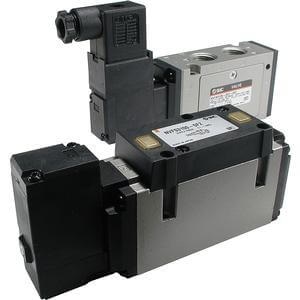 SMC VFS33005FZ SMC 4/5 port solenoid valve 5 port pilot operated valve