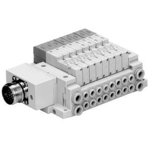 SMC SS5V3W10CD06BSC8 SMC Ss5v 06 station manifold Tie-rod base 4/5 port solenoid valve