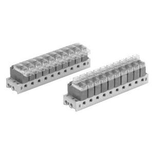 SMC VV100S4103M5 SMC Manifold 3 port solenoid valve