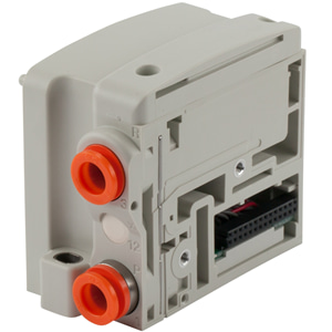 SMC VVQC20003A1C10S SMC 4/5 port solenoid valve Vqc d side end plate