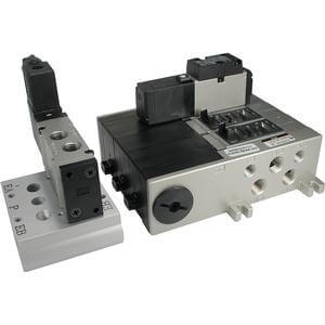 SMC VV5FS201T02102T SMC Mfld 4/5 port solenoid valve Vfs2000 w/terminal block