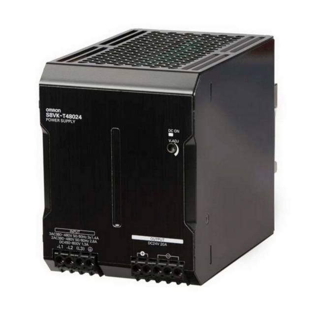 Omron S8VKT48024 Book type power supply, Pro, 480 W, 24VDC, 20A, DIN rail mounting