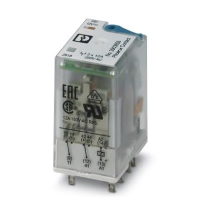 Phoenix Contact 2903659 Single relay - REL-IR2/LDP- 12DC/2X21
