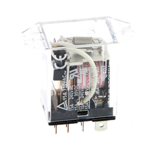 Omron LY1AC110120 Relay, plug-in, SPDT, 15 A, 110/120 VAC