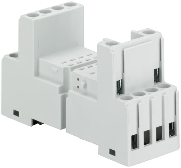 ABB 1SVR405651R2000 The CR-M3SS socket is from the CR-M (miniature) relay range. The standard socket is suitable for CR-M relays with 3 c/o (SPDT) output contacts. The socket has screw connection terminals. Pluggable function modules, holder and marker are available as accessories.