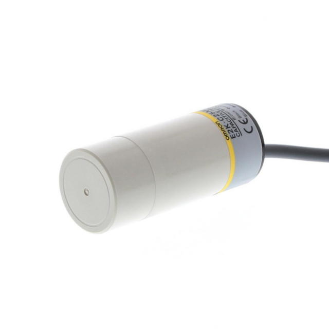 Omron E2KC25MF1 Proximity sensor, capacitive, 34mm dia, unshielded, 25mm, DC, 3-wire, PNP-NO, 2m cable