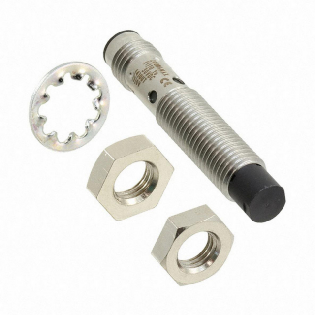 Omron E2BS08KN04MCB1 Proximity sensor, LITE, inductive, stainless steel, short body, M8, unshielded, 4 mm, DC, 3-wire, PNP-NO, M8 plug-in (3 pin)