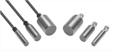 Omron E2VX4B1M1 Proximity sensor, inductive, all metall sensing, brass-nickel, M12, shielded, 4 mm, DC, 3-wire, PNP-NO, M12 connector