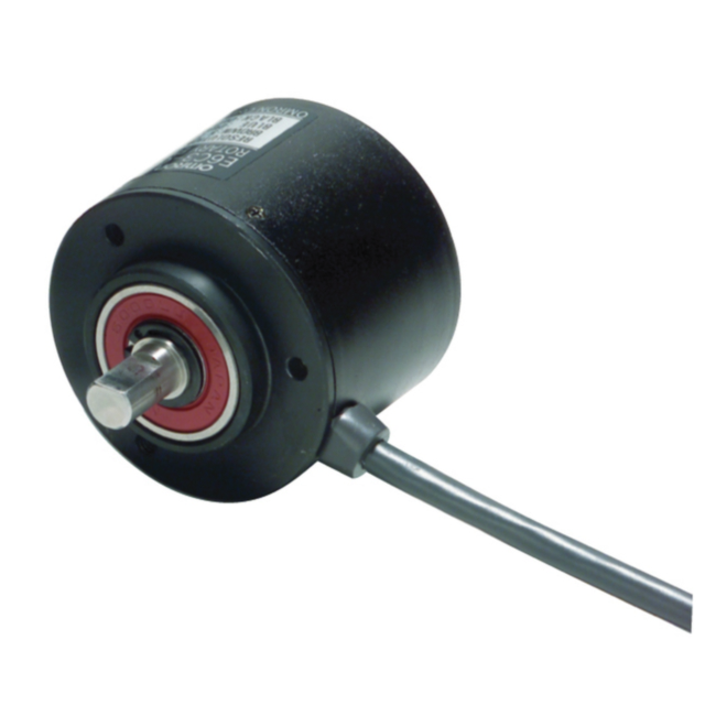 Omron E6C3AG5B1024PR2M Encoder, absolute, 1024ppr, 9-bit, 12-24 VDC, gray code output, 2m cable