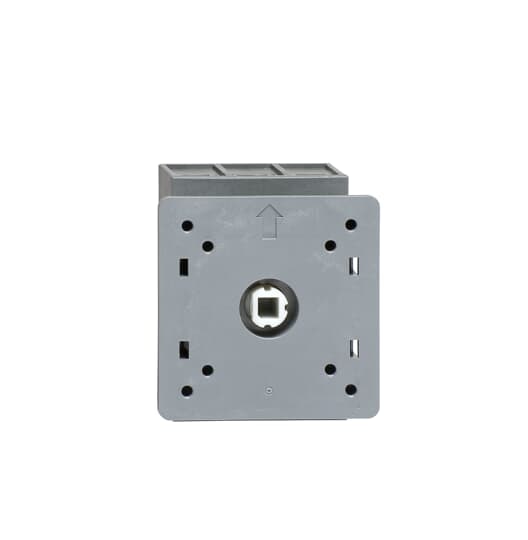 ABB OT80FT3 3-pole, front operated, door mounted switch-diconnector / non-fusible diconnect switch with protected clamp terminals, handle is not included