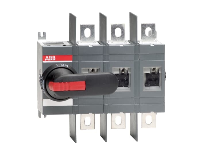 ABB OT400U03P Including handle: NEMA 1, 3R, 12, IP65 and shaft