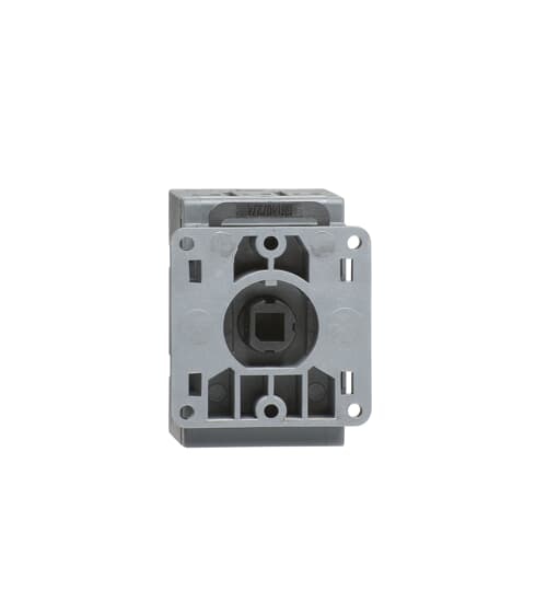 ABB OT40FT3 3-pole, front operated, door mounted switch-diconnector / non-fusible diconnect switch with protected clamp terminals, handle is not included