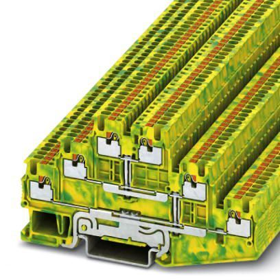 Phoenix Contact 3213739 Ground modular terminal block - PT 1,5/S-3PE