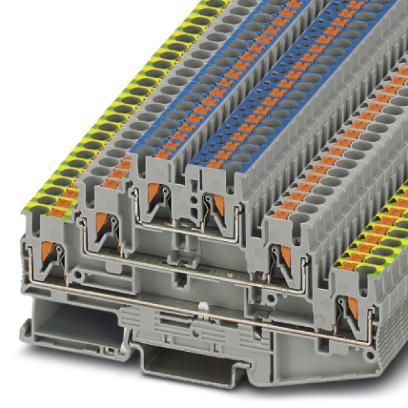 Phoenix Contact 3210538 Ground modular terminal block - PT 2,5-PE/L/N