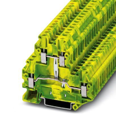 Phoenix Contact 3044759 Ground modular terminal block - UTTB 4-PE