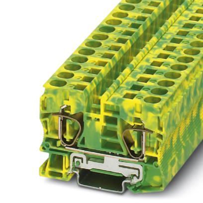 Phoenix Contact 3036136 Ground modular terminal block - ST 10-PE