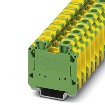 Phoenix Contact 3215915 Ground modular terminal block - UT 16-PE/S