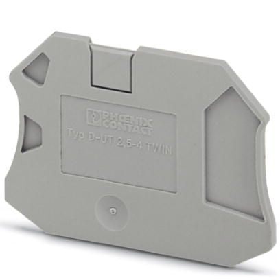 Phoenix Contact 3047141 End cover - D-UT 2,5/4-TWIN