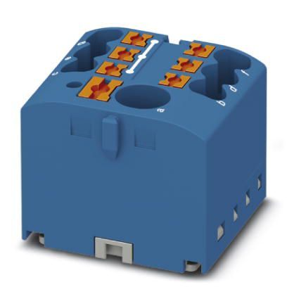 Phoenix Contact 3273332 Distribution block - PTFIX 6/6X2,5 BU