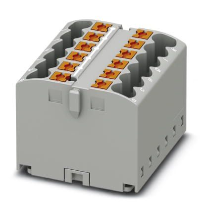 Phoenix Contact 3273416 Distribution block - PTFIX 12X2,5-G GY