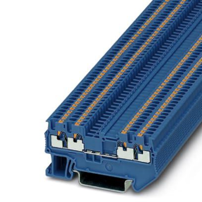 Phoenix Contact 3208208 Feed-through terminal block - PT 1,5/S-QUATTRO BU