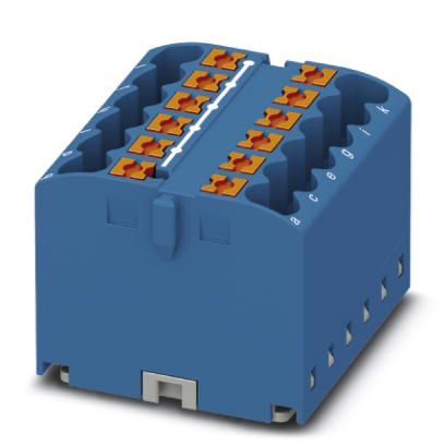 Phoenix Contact 3273288 Distribution block - PTFIX 12X2,5 BU