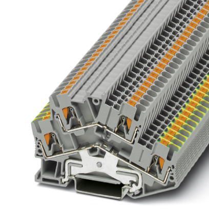 Phoenix Contact 3209621 Protective conductor double-level terminal block - PTTBS 2,5-PE/L