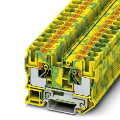 Phoenix Contact 3212131 Ground modular terminal block - PT 10-PE