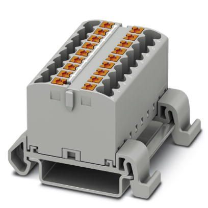 Phoenix Contact 3273176 Distribution block - PTFIX 18X2,5-NS35A GY