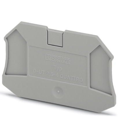 Phoenix Contact 3047170 End cover - D-UT 2,5/4-QUATTRO