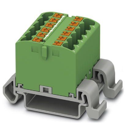 Phoenix Contact 3273162 Distribution block - PTFIX 12X2,5-NS35A GN